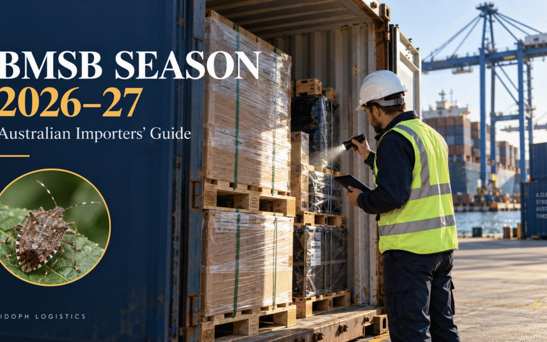 BMSB Season 2026–27: What Australian Importers Must Check Before Shipping